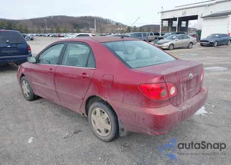 2005 Toyota Corolla Le из США, поврежденный, VIN 2T1BR32E05C373495